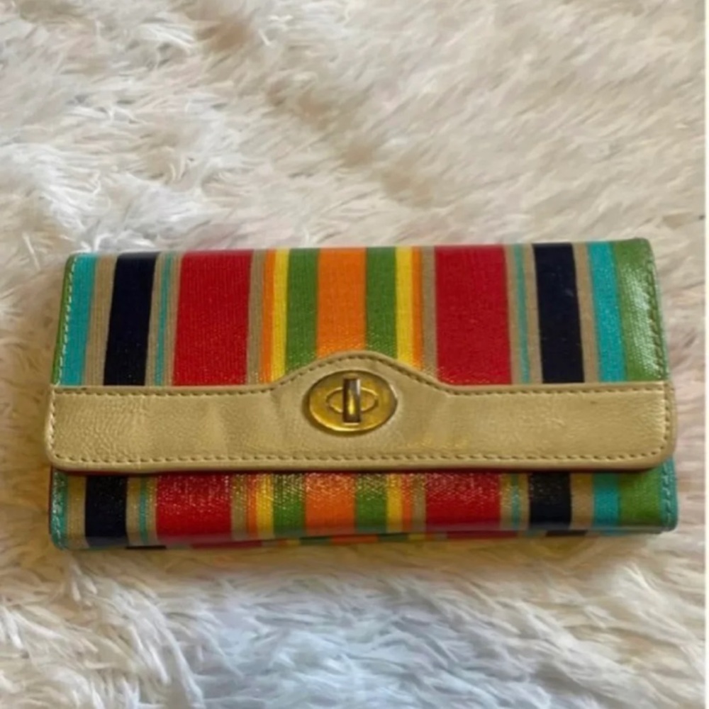 Striped Wallet